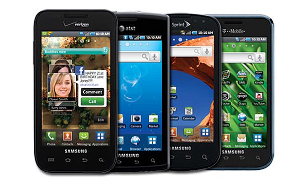 samsung galaxy series smartphones