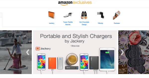 Amazon Exclusives Store Ready with Special Products