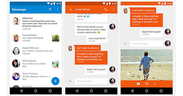 New Google Messenger App