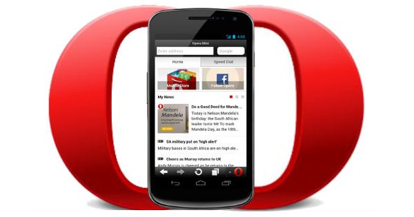 Opera Mini Android browser keeps getting better and better