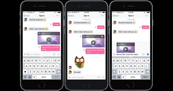 Send Recorded Videos in KIK Messenger for iOS and Android