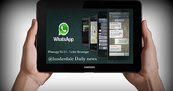 Download Latest Version XL 0.5 WhatsApp Messenger App for your Tablet