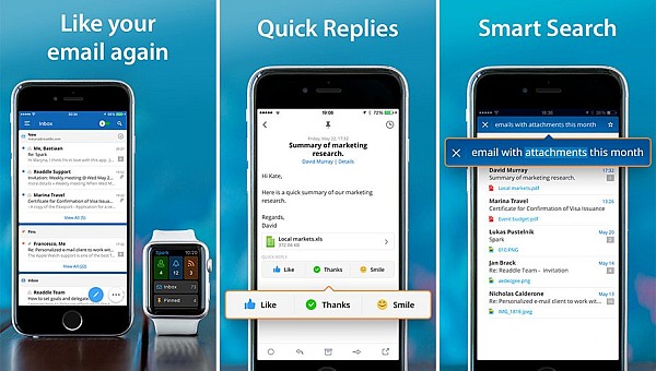 Manage Your Email with Spark App for iPhone