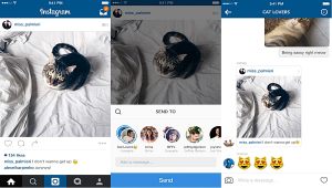 Instagram Direct app