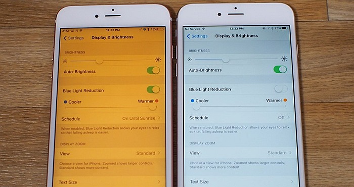 Apple iOS 9.3 and the Night Shift Feature