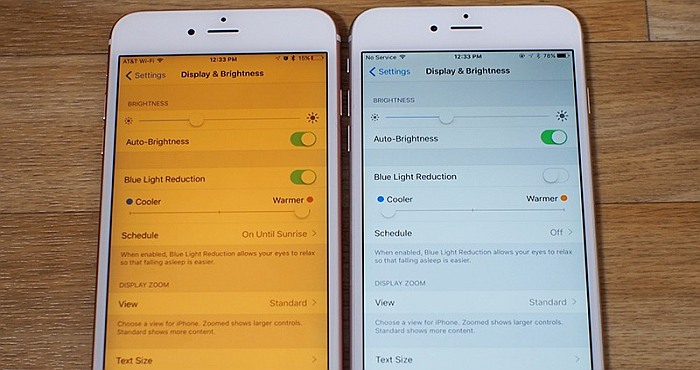 Apple iOS 9.3 and the Night Shift Feature