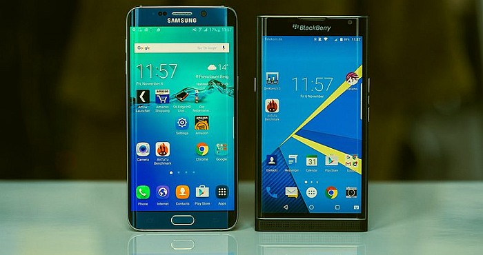 BlackBerry Priv vs Samsung Galaxy S Edge