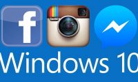Windows Facebook Messenger Instagram