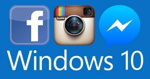 Windows  Facebook Messenger Instagram