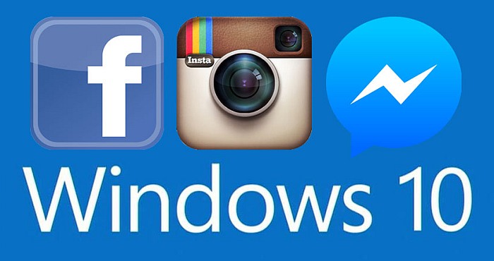 Windows  Facebook Messenger Instagram