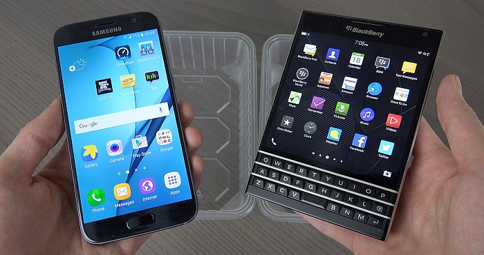 BlackBerry Samsung Galaxy S