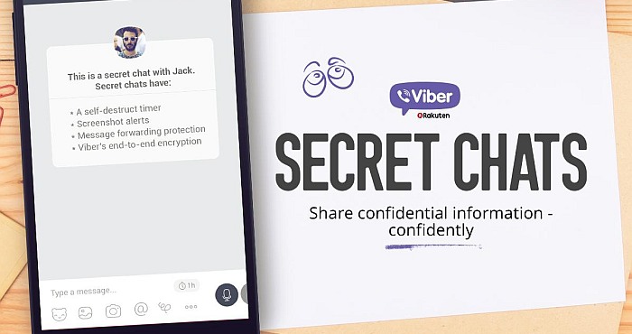Viber Messenger Clones Snapchat’s ‘Secret Chat’ Tool