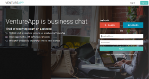 Venture App business chat