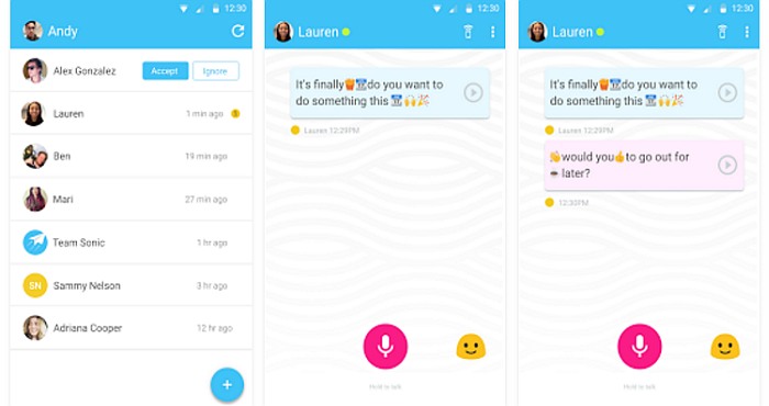 Google’s Supersonic Fun Voice Messenger converts the Audio Messages into Emoji