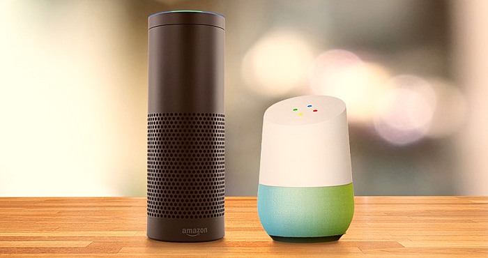 Google Home Amazon echo