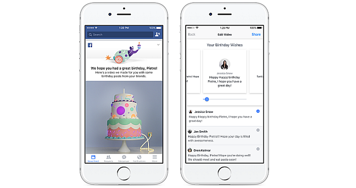 Facebook Messenger to Suggest Birthday Wishes