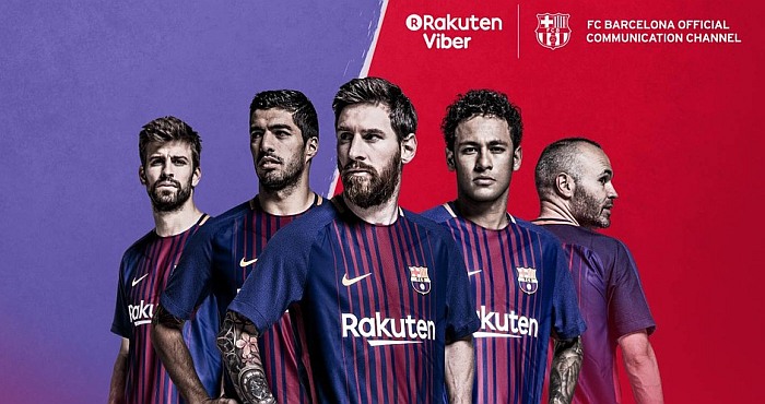 viber barcelona official account