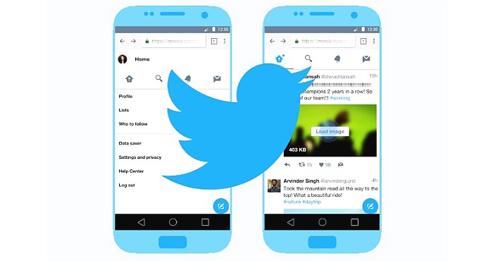 Dowload Twitter Lite version and cut data consumption to Half