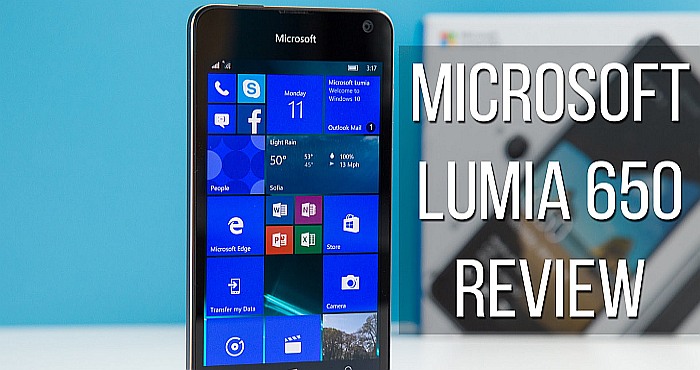 Microsoft Lumia 650 Review