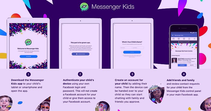 messenger kids app