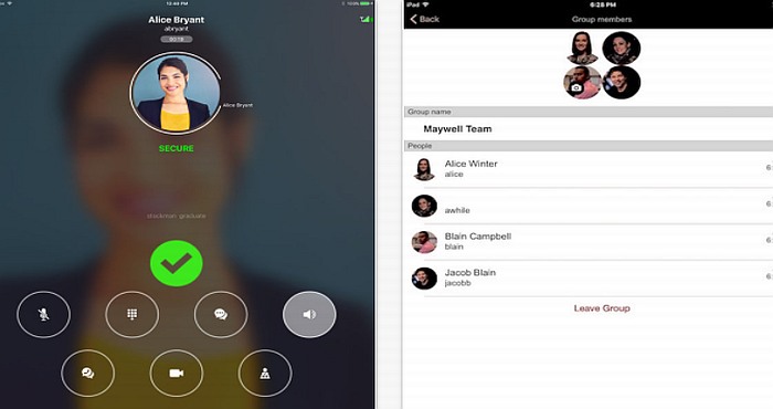 silent phone app