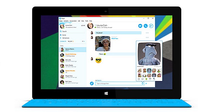 Download Skype and get a new themed set of emoticons