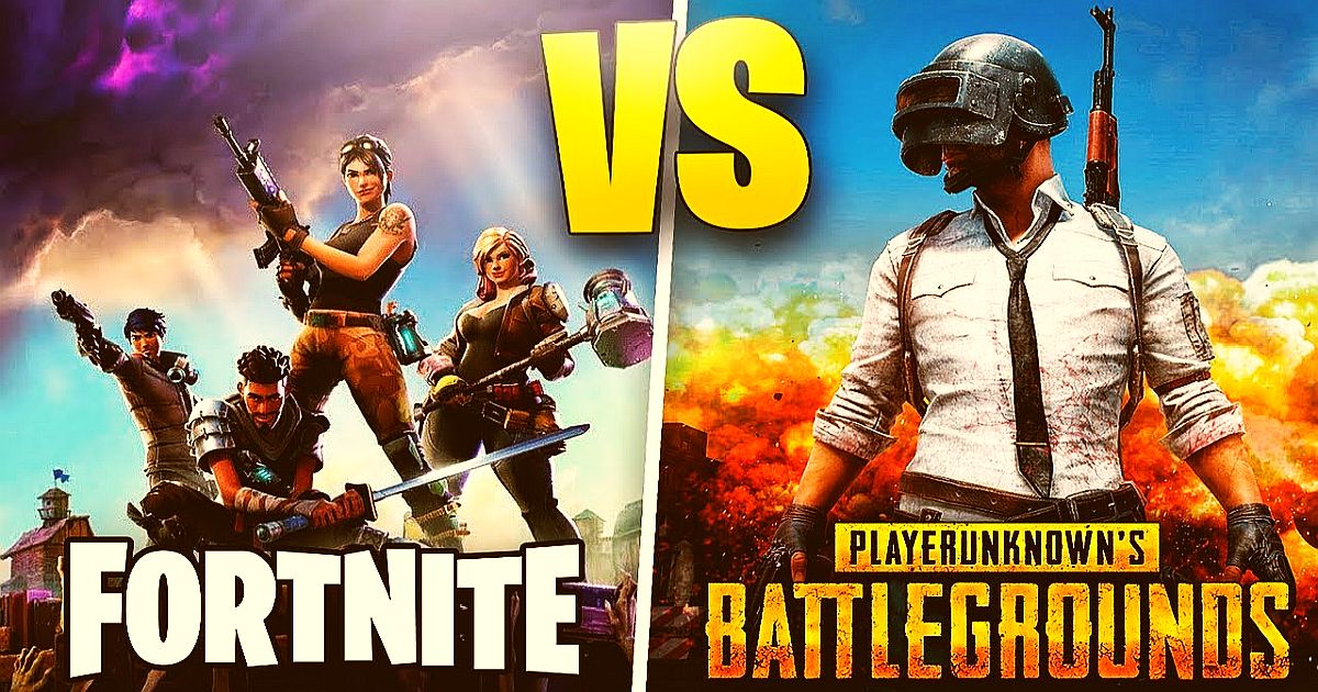 Fortnite vs PUBG