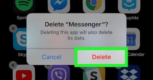 How To Delete Facebook Messenger on iOS delete Facebook Messenger iOS 13